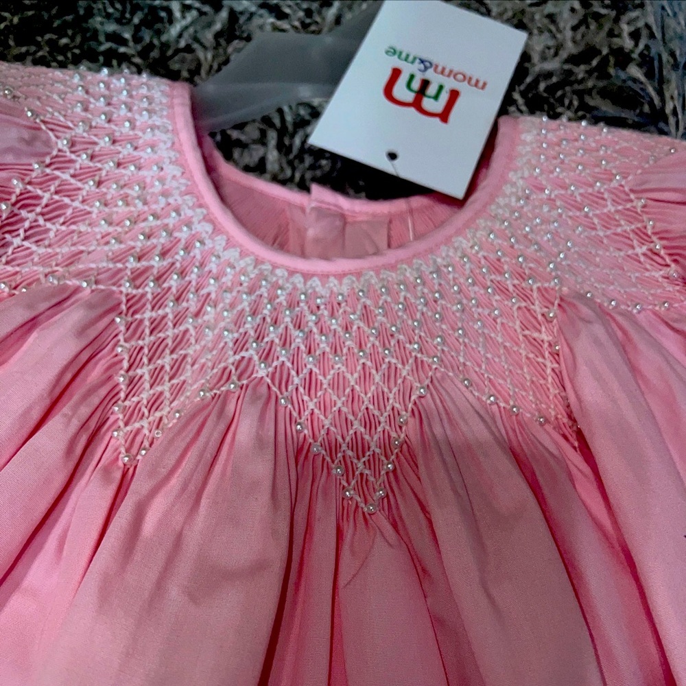 Bishop Mom And Me Pink Pearl Dress 6x